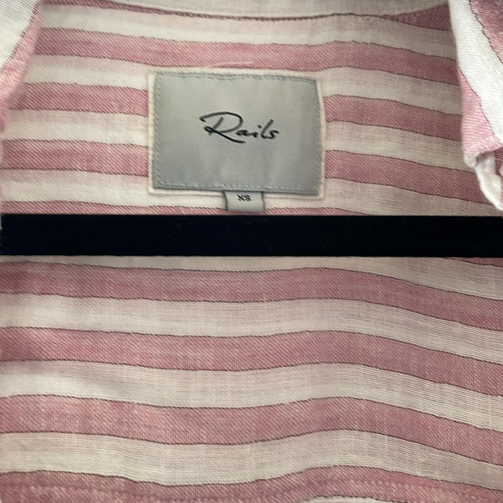 Rails Stripped Button Up - image 3